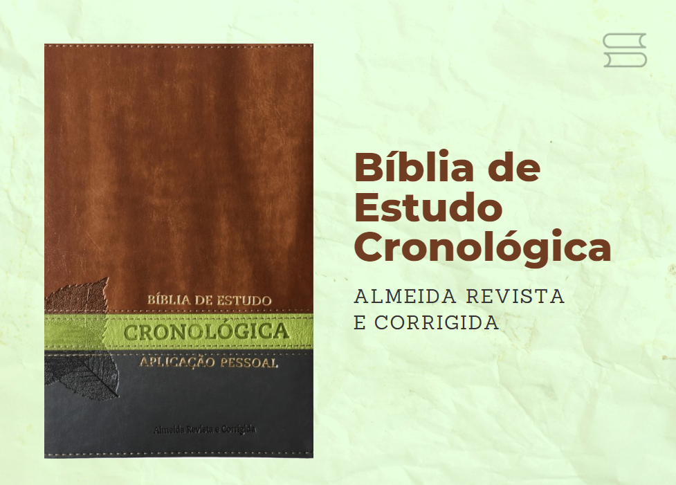 livro biblia de estudo cronologica aplicacao pessoal